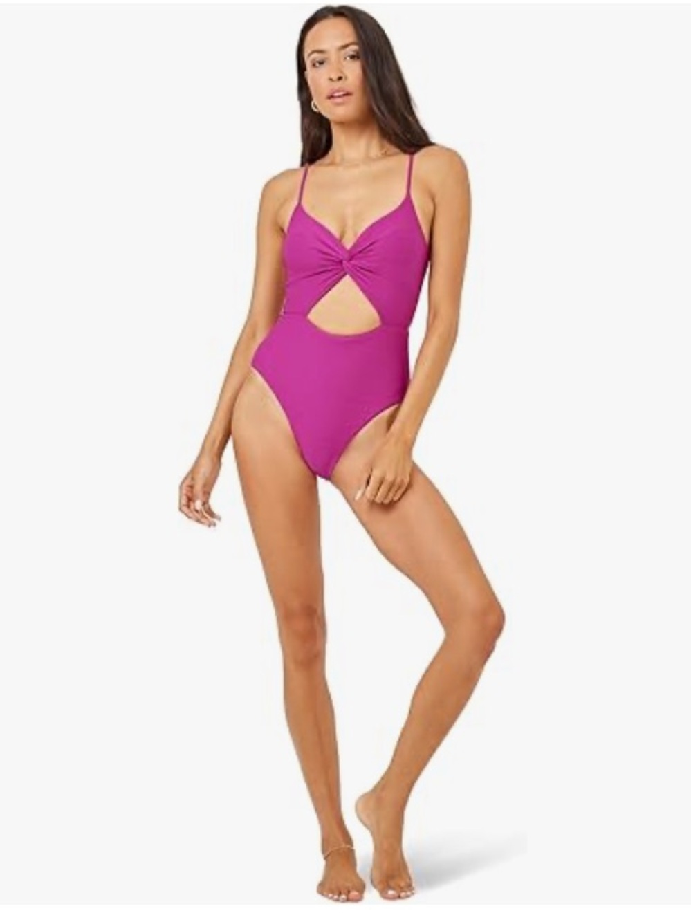 l*space Kyslee One-Piece Swimsuit in Berry
